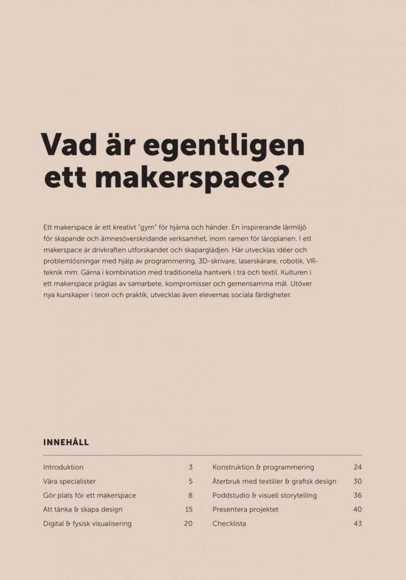 Makerspace en kreativ lärmiljo. Page 3