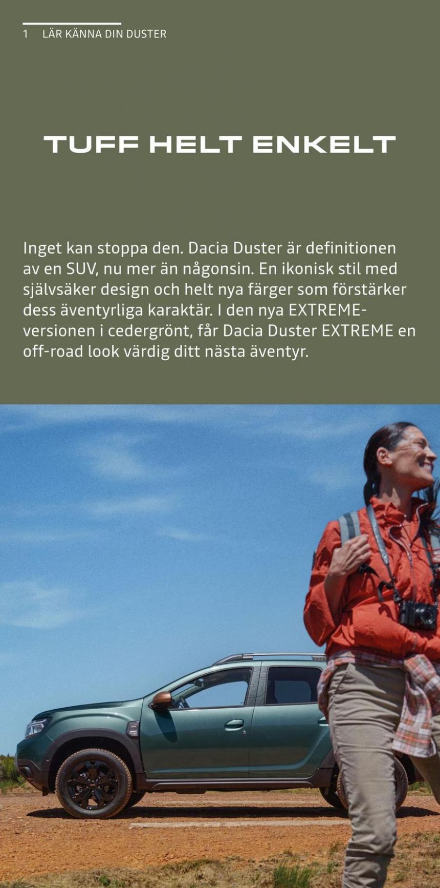 Dacia Duster - Broschyr. Page 4