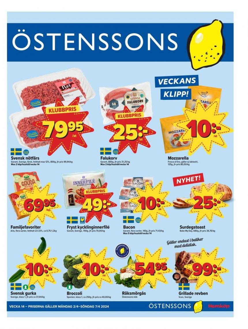 Östenssons reklambad. Östenssons (2024-04-15-2024-04-15)