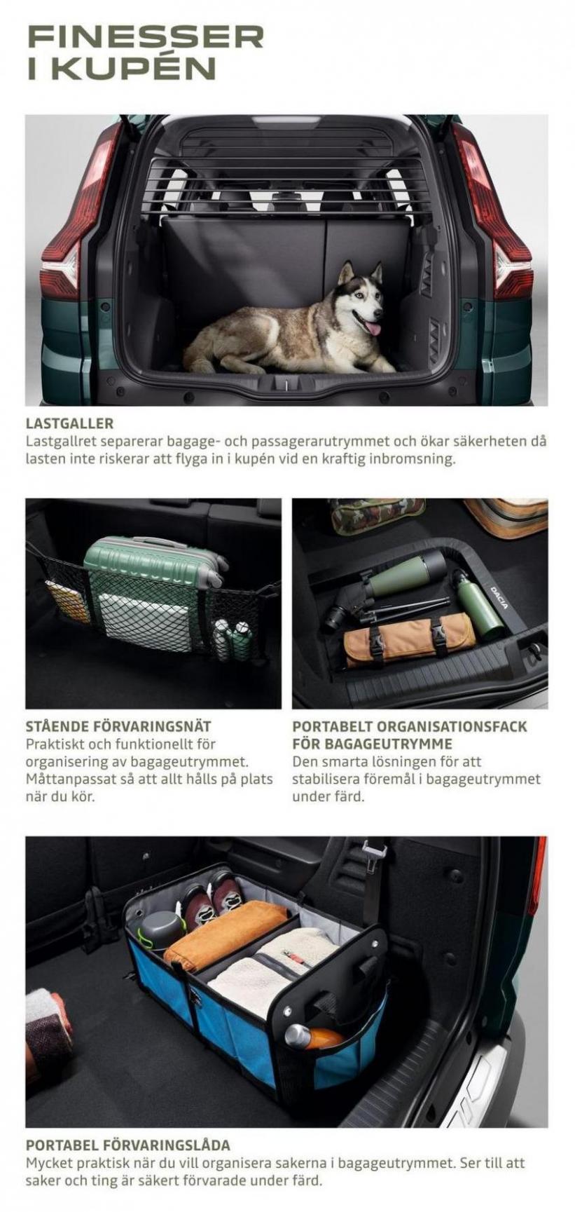 Dacia Jogger - Tillbehörskatalog. Page 15