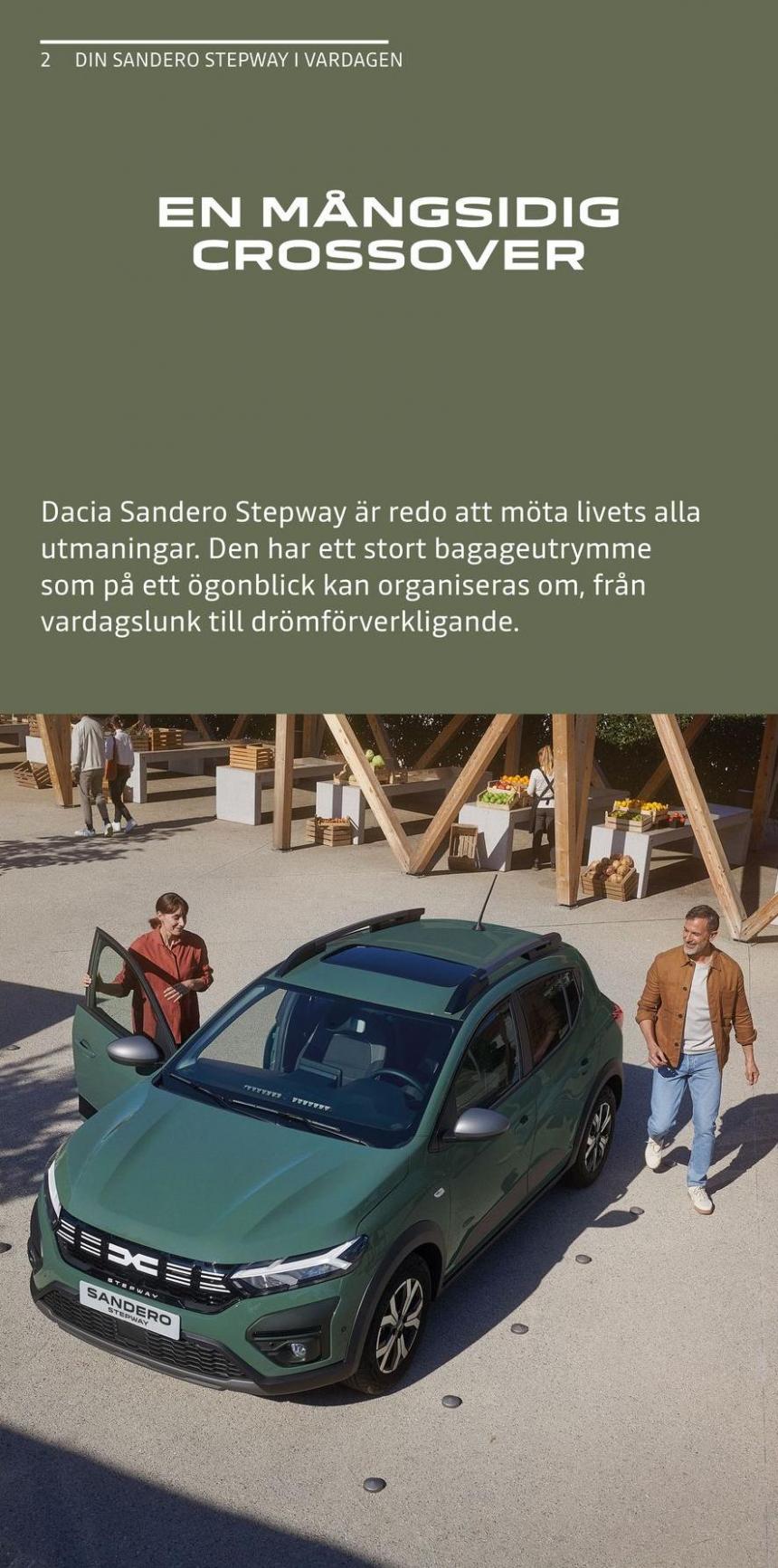 Dacia Sandero Stepway - Broschyr. Page 7