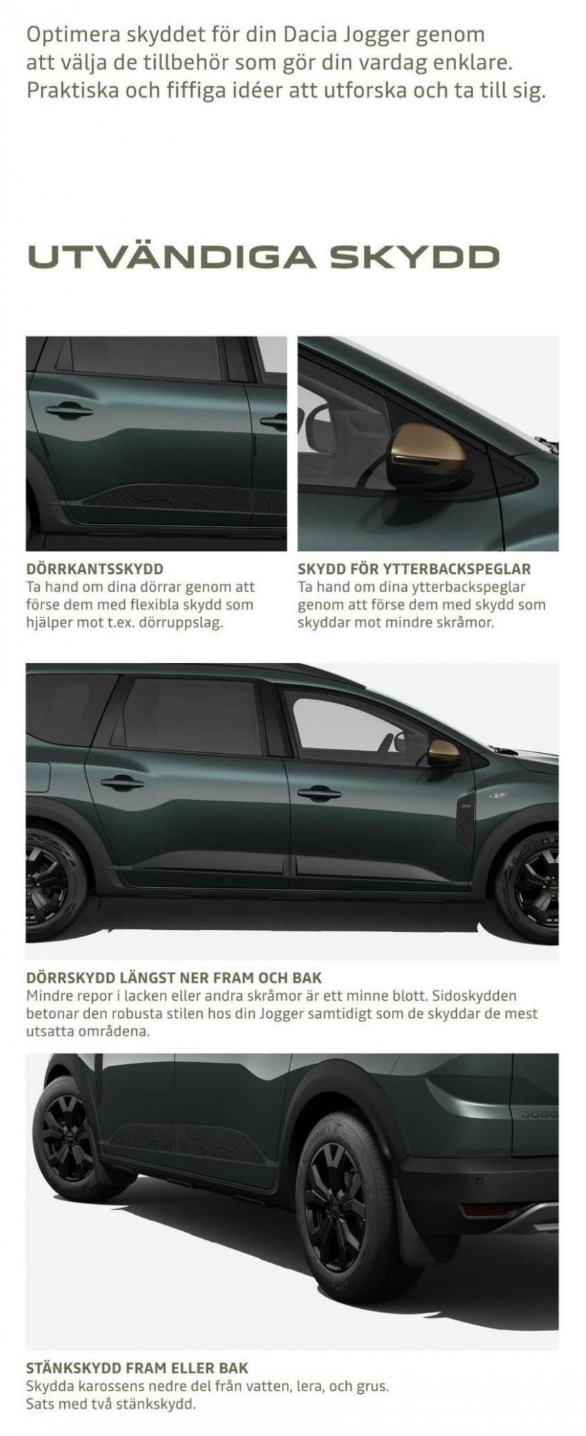 Dacia Jogger - Tillbehörskatalog. Page 9