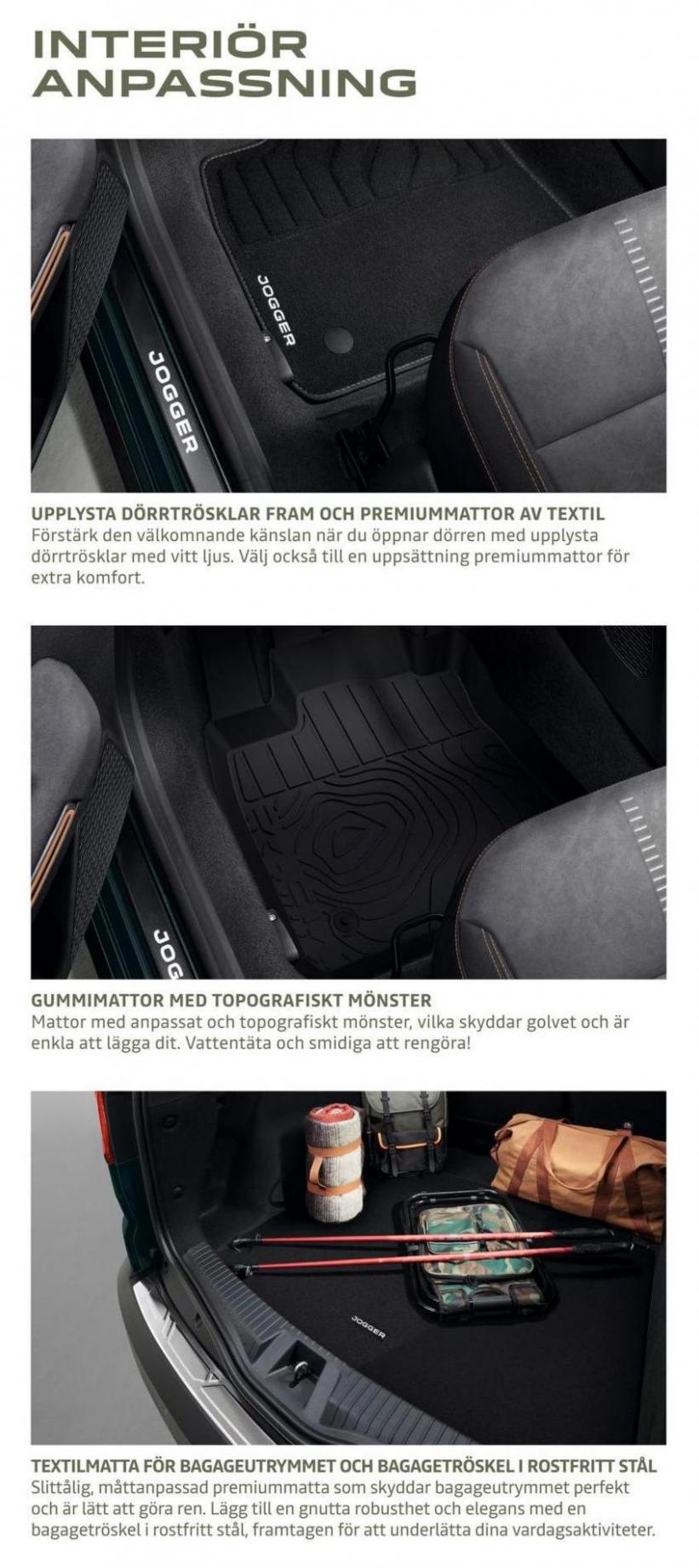 Dacia Jogger - Tillbehörskatalog. Page 5