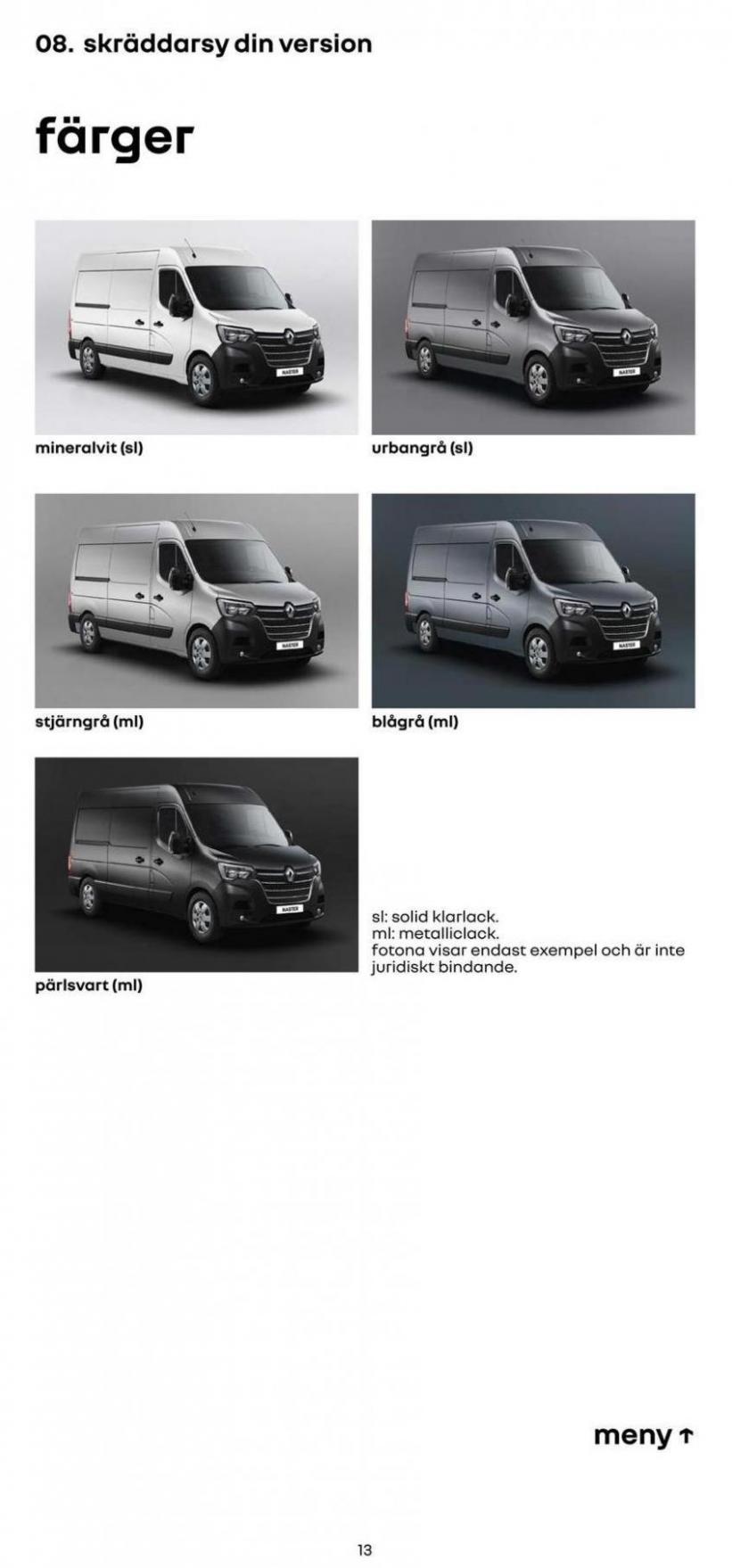 Renault Master. Page 12