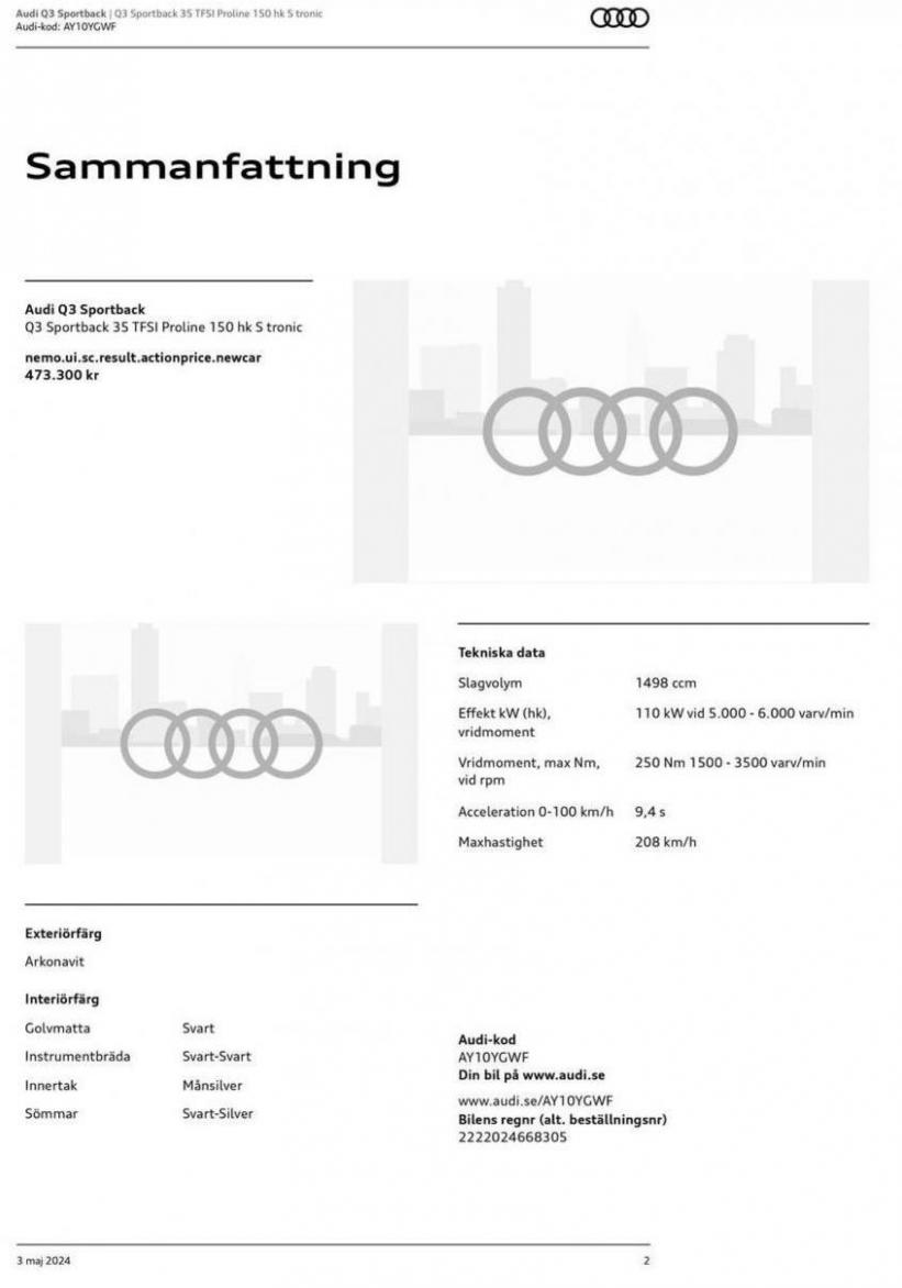 Audi Q3 Sportback. Page 2