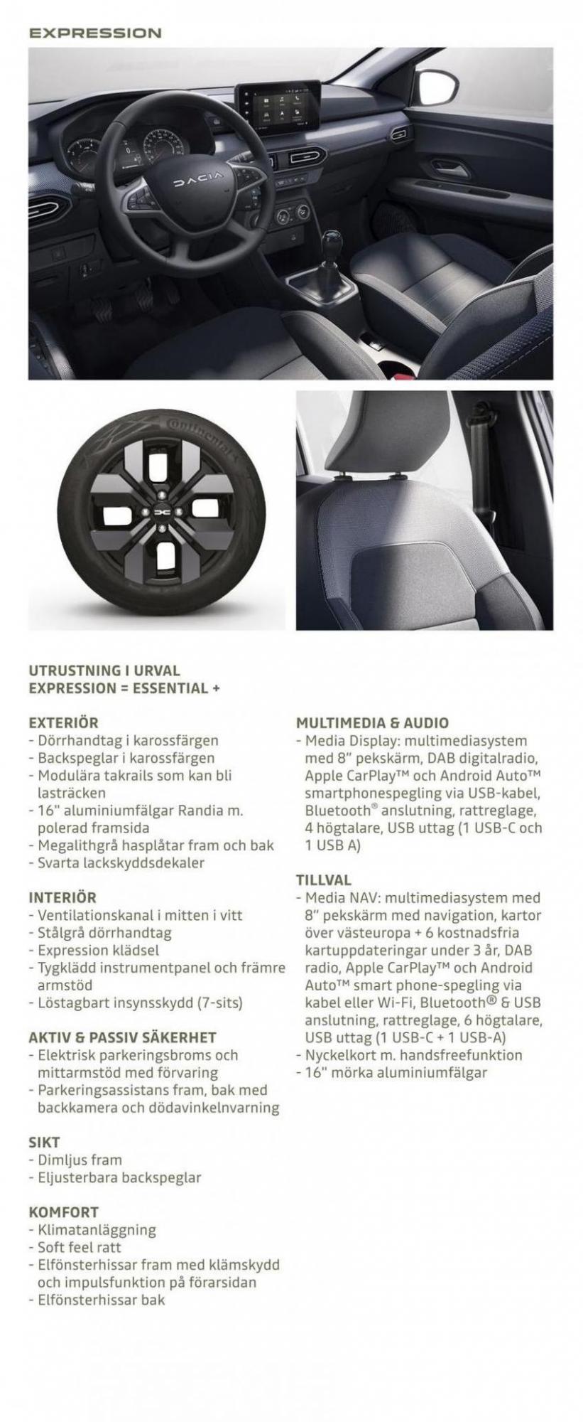 Dacia Jogger - Broschyr. Page 18