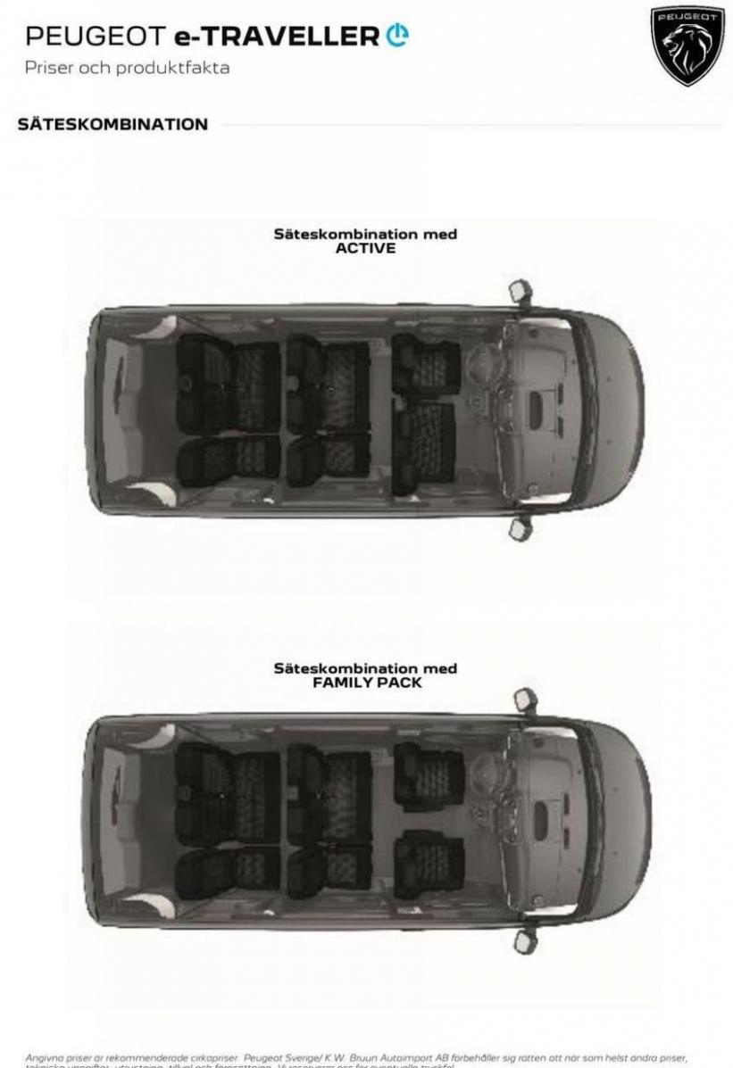 Peugeot E-Traveller elbil. Page 3