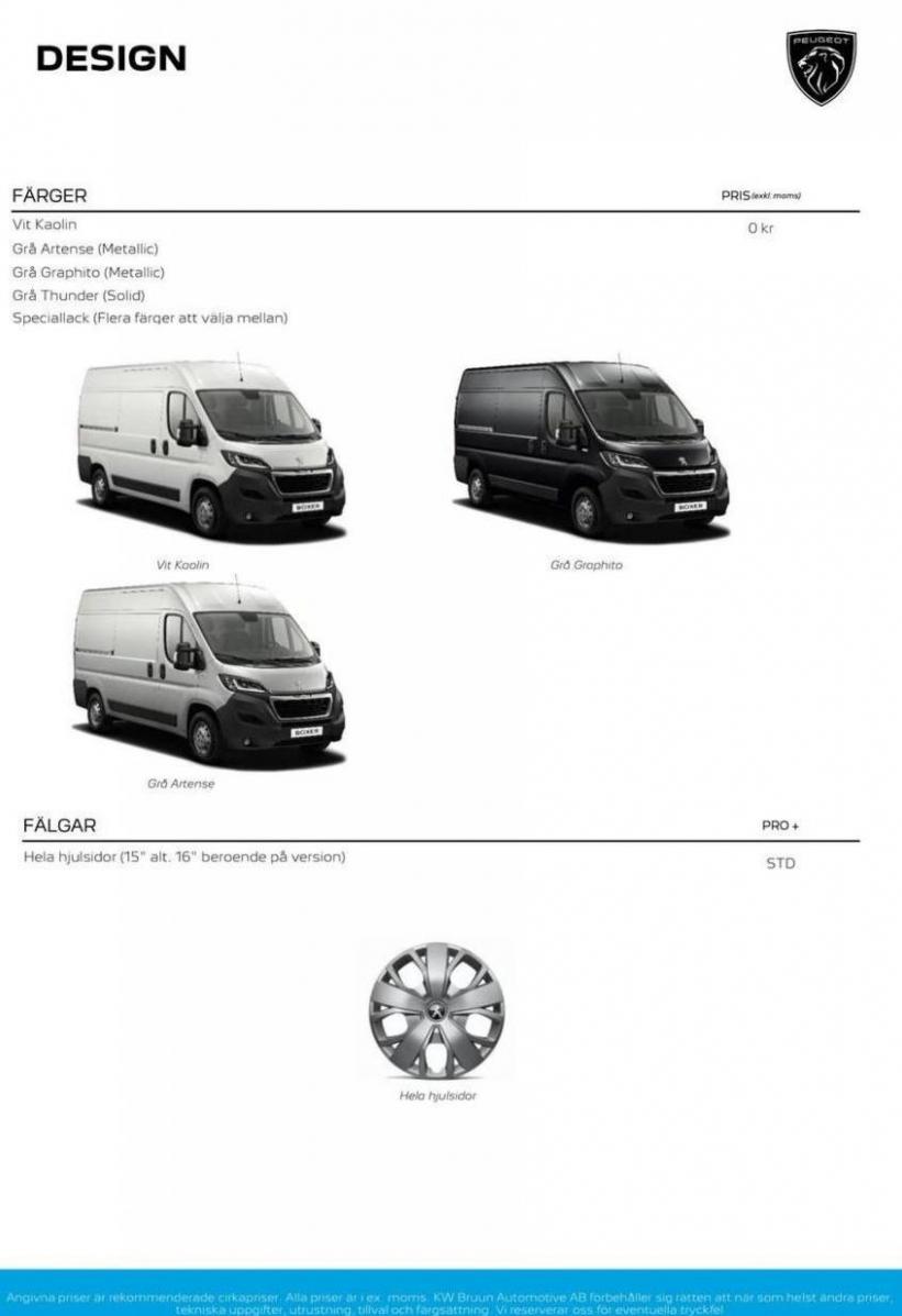 Peugeot Boxer transportbil. Page 6