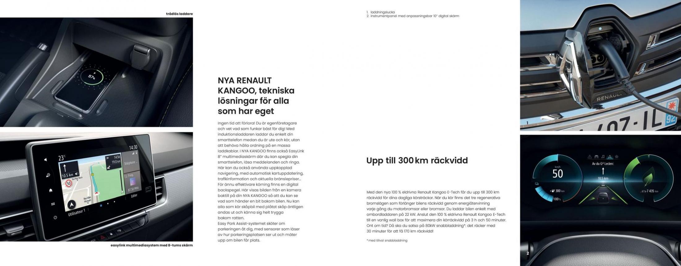 Renault Kangoo E-Tech 100% electric. Page 3
