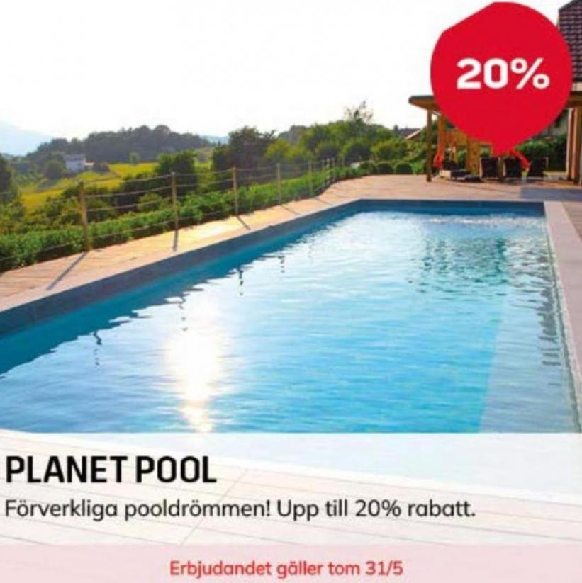 Hasta 20% planet pool !. Byggmax (2024-05-31-2024-05-31)