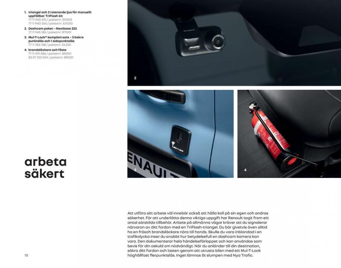 Renault Trafic. Page 18
