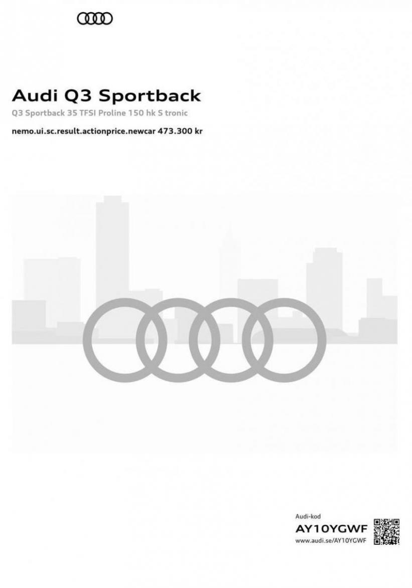 Audi Q3 Sportback. Audi (2025-05-03-2025-05-03)
