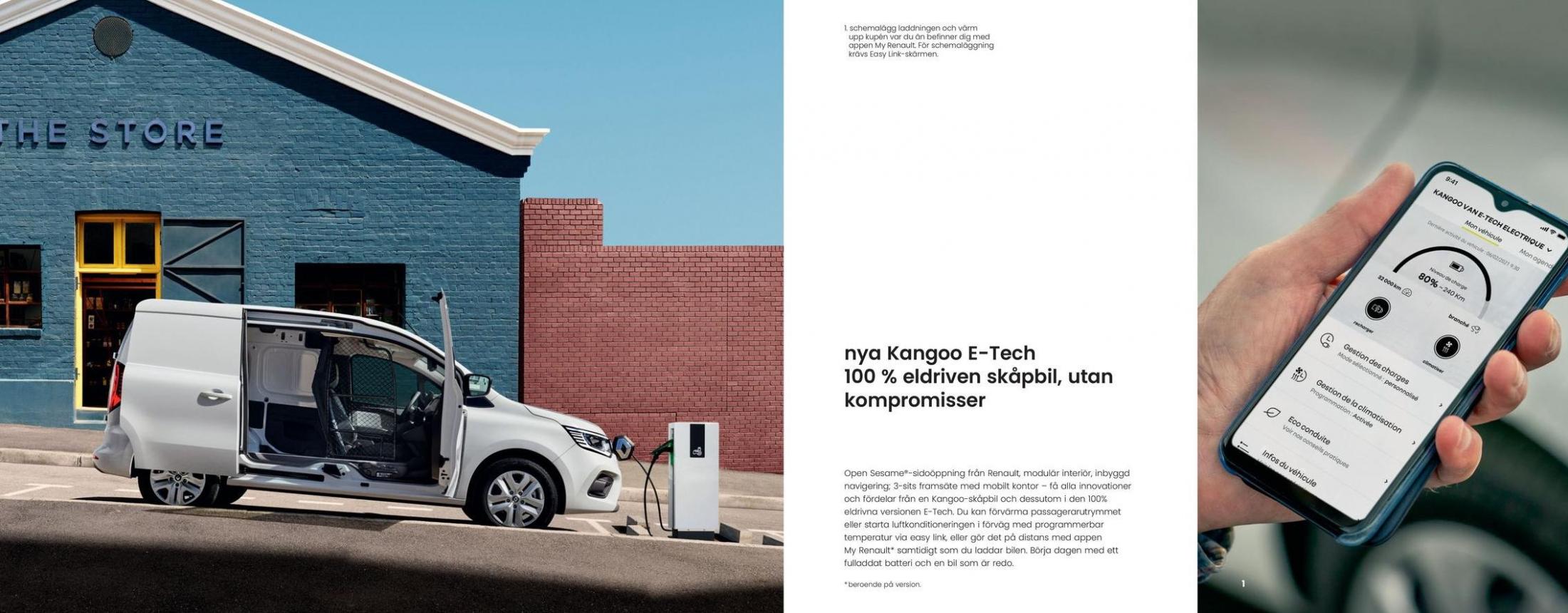 Renault Kangoo E-Tech 100% electric. Page 2
