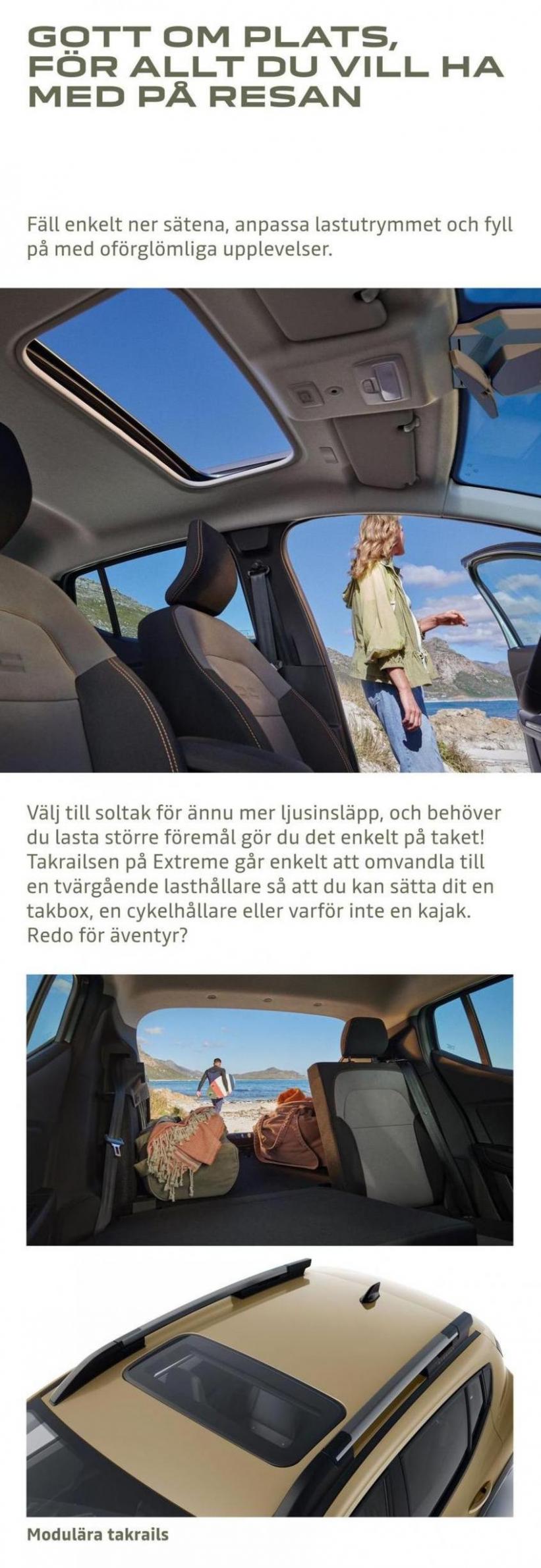 Dacia Sandero Stepway - Broschyr. Page 8