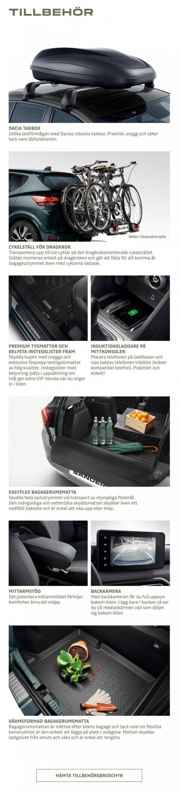 Dacia Sandero - Broschyr. Page 16