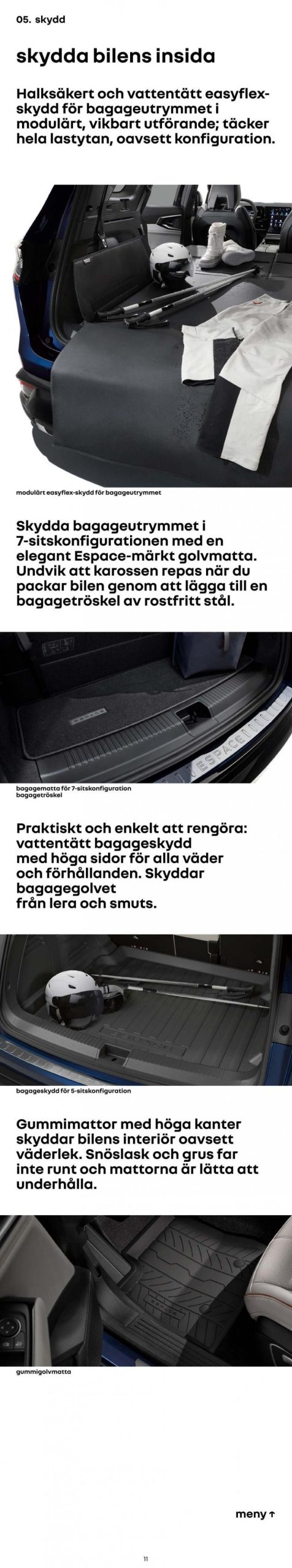 Renault Espace. Page 11
