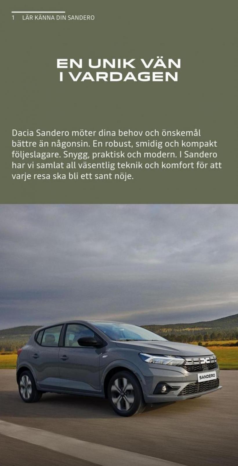 Dacia Sandero - Broschyr. Page 4