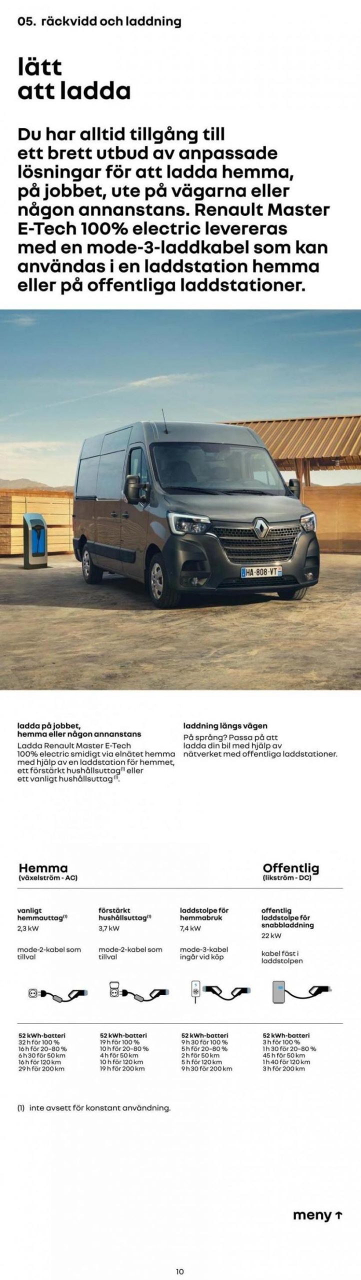 Renault Master. Page 9
