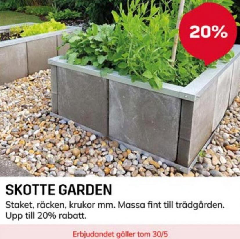 Hasta 20% skotte garden !. Byggmax (2024-05-30-2024-05-30)