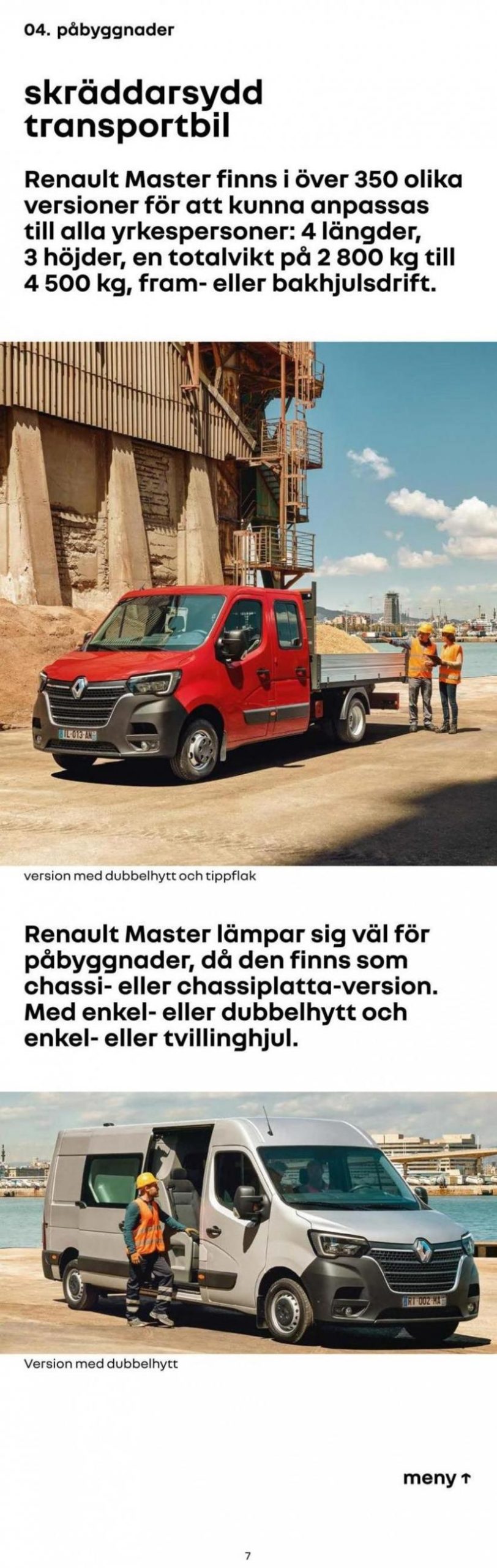 Renault Master. Page 7