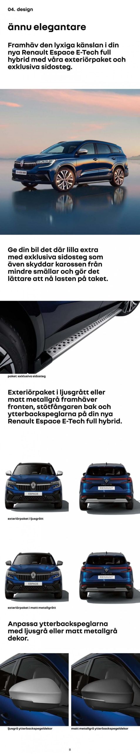 Renault Espace. Page 8