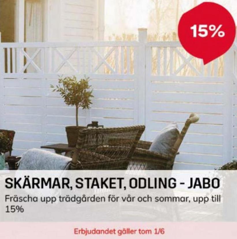 Hasta 15% sakrmar - staket -odling - jabo !. Byggmax (2024-06-01-2024-06-01)