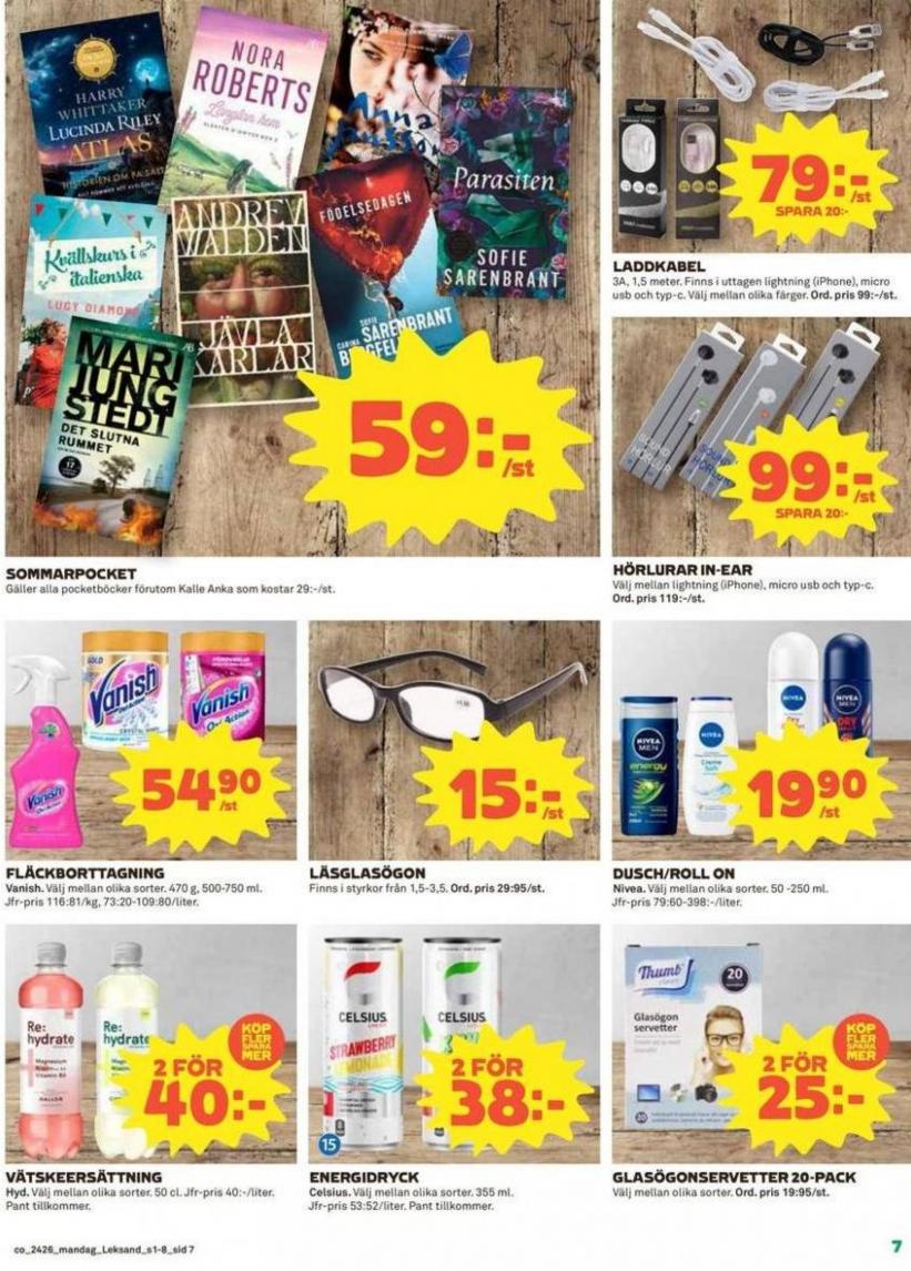 Spara nu med våra deals. Page 7