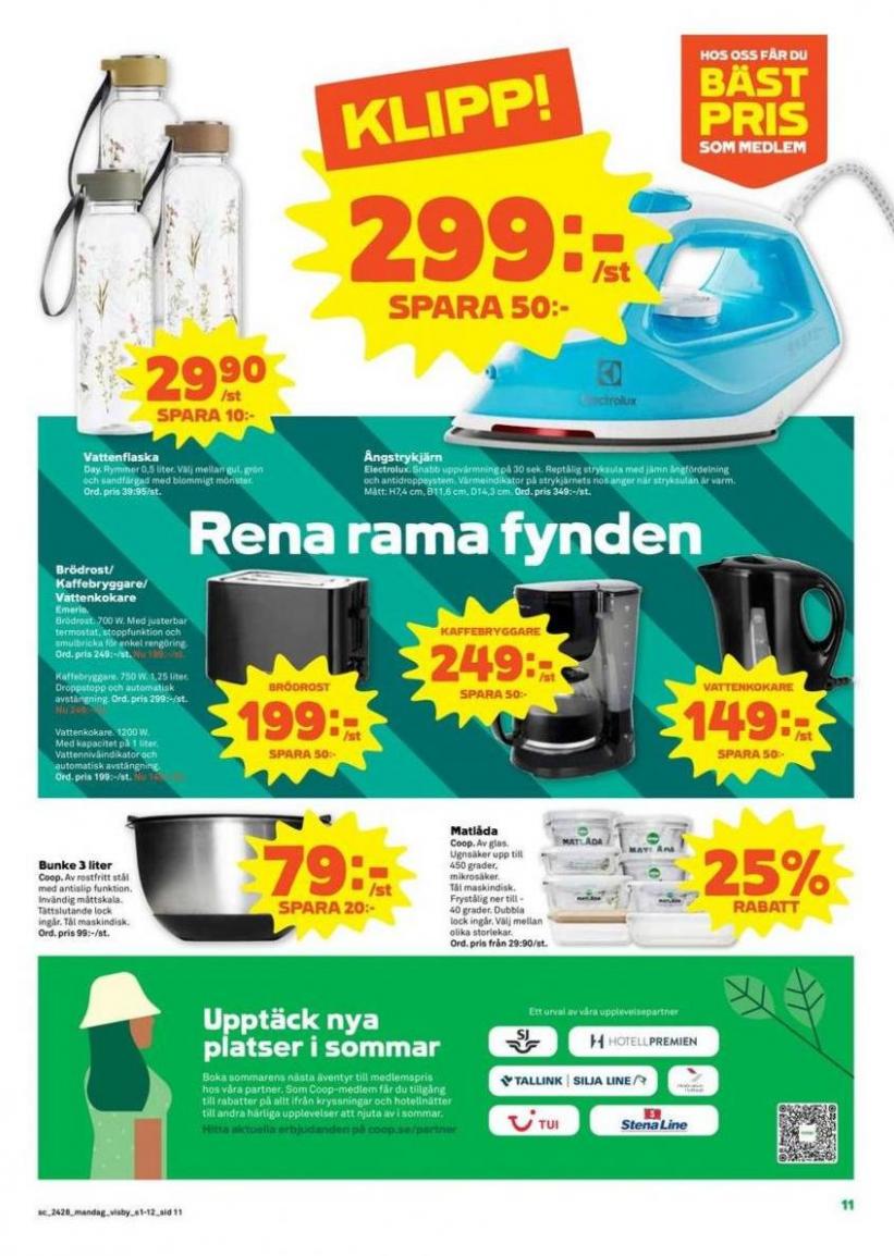 Spara nu med våra deals. Page 11