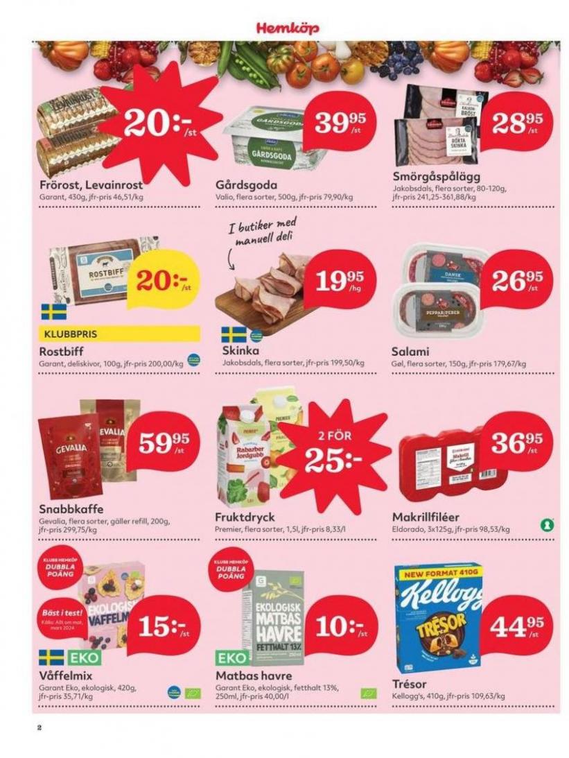 Spara nu med våra deals. Page 2