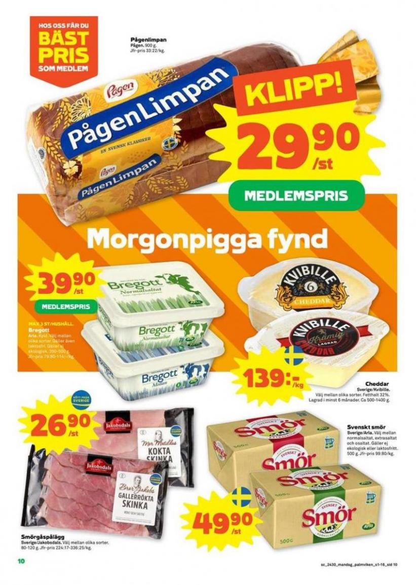 Attraktiva specialerbjudanden för alla. Page 10