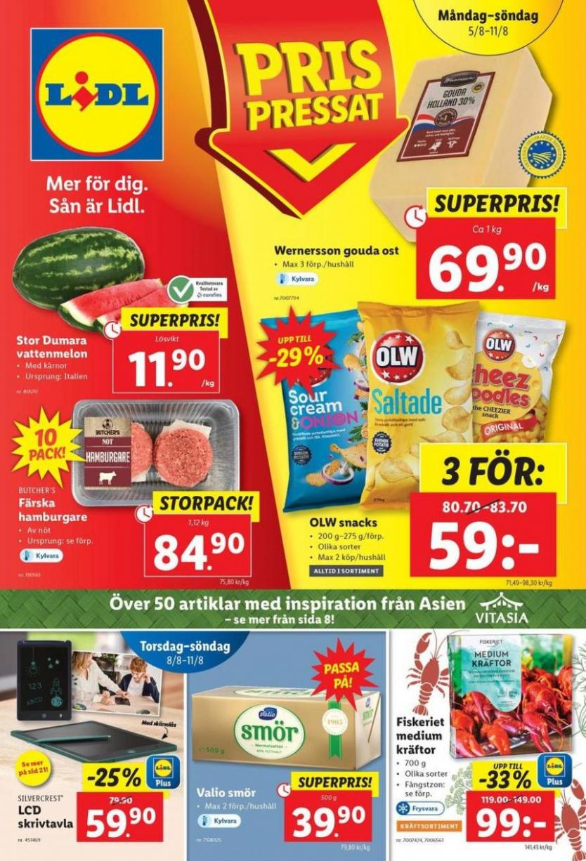 Nationell ERBJUDANDEN VECKA 32. Lidl (2024-08-11-2024-08-11)