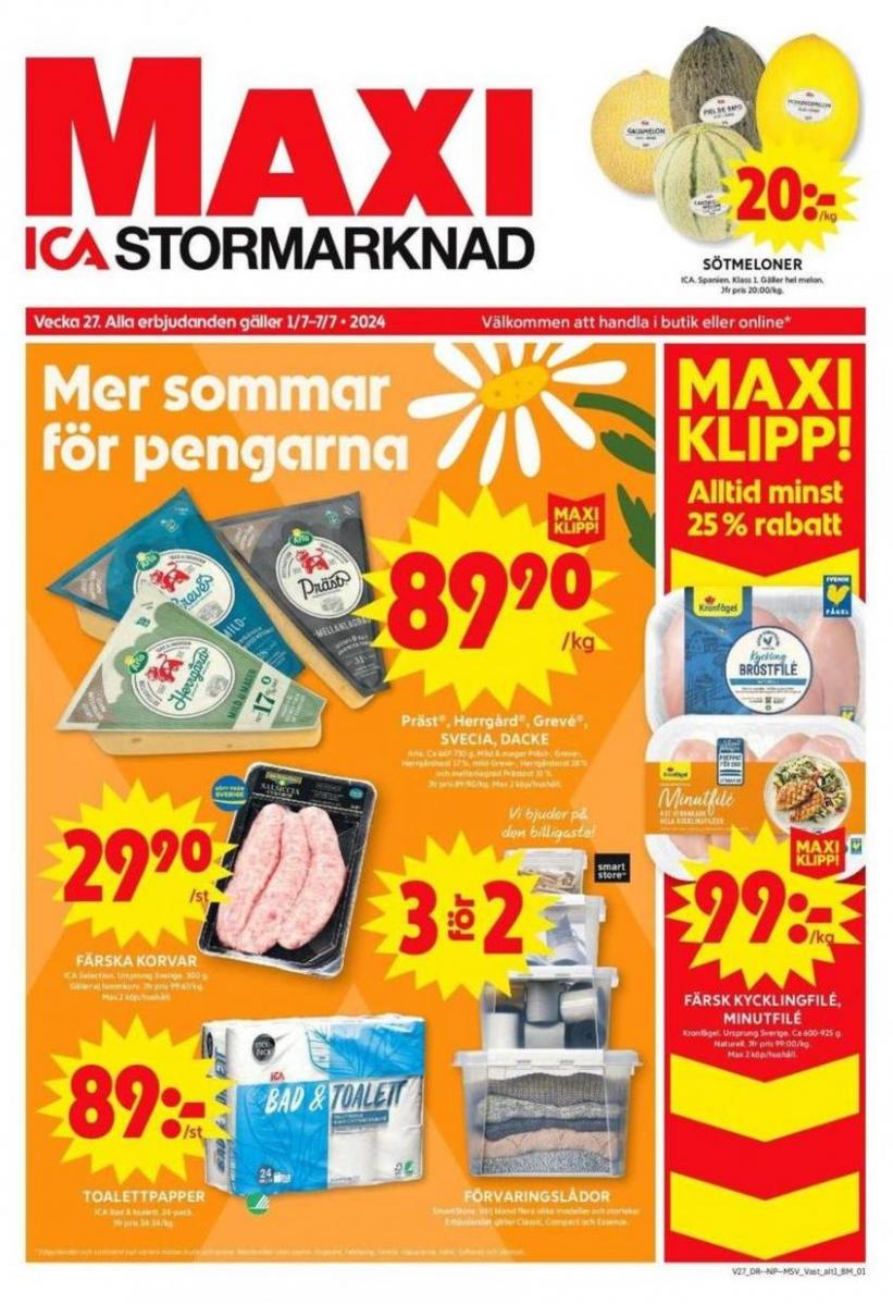 Top-deals för alla kunder. ICA Maxi (2024-07-07-2024-07-07)
