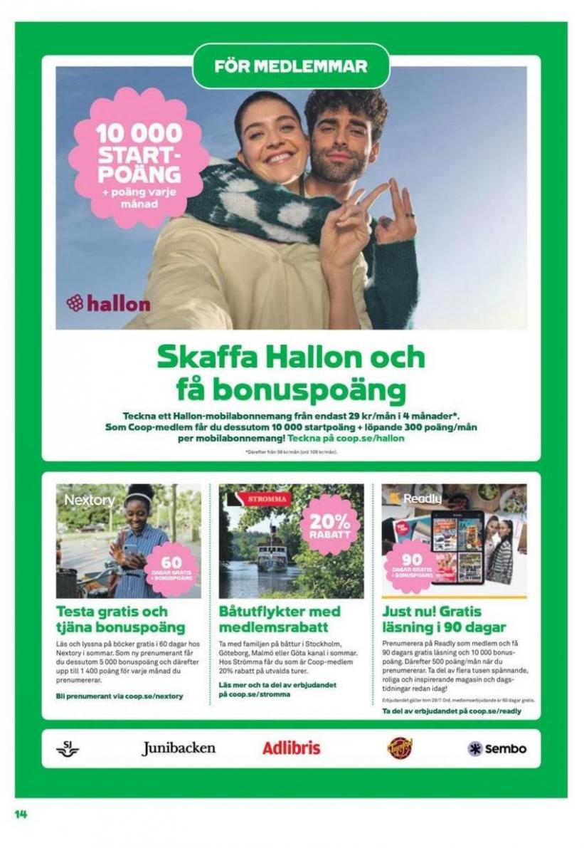 Fantastiskt erbjudande för alla kunder. Page 14