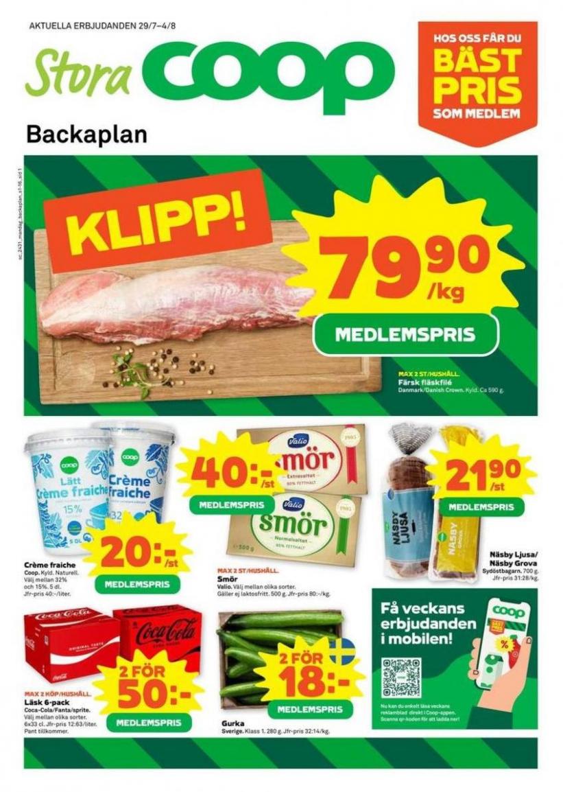 Top-deals och rabatter. Stora Coop (2024-08-04-2024-08-04)