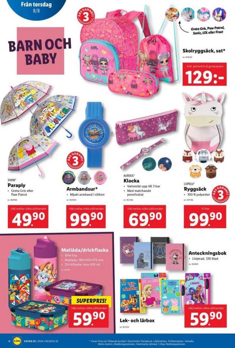 Spara nu med våra deals. Page 19