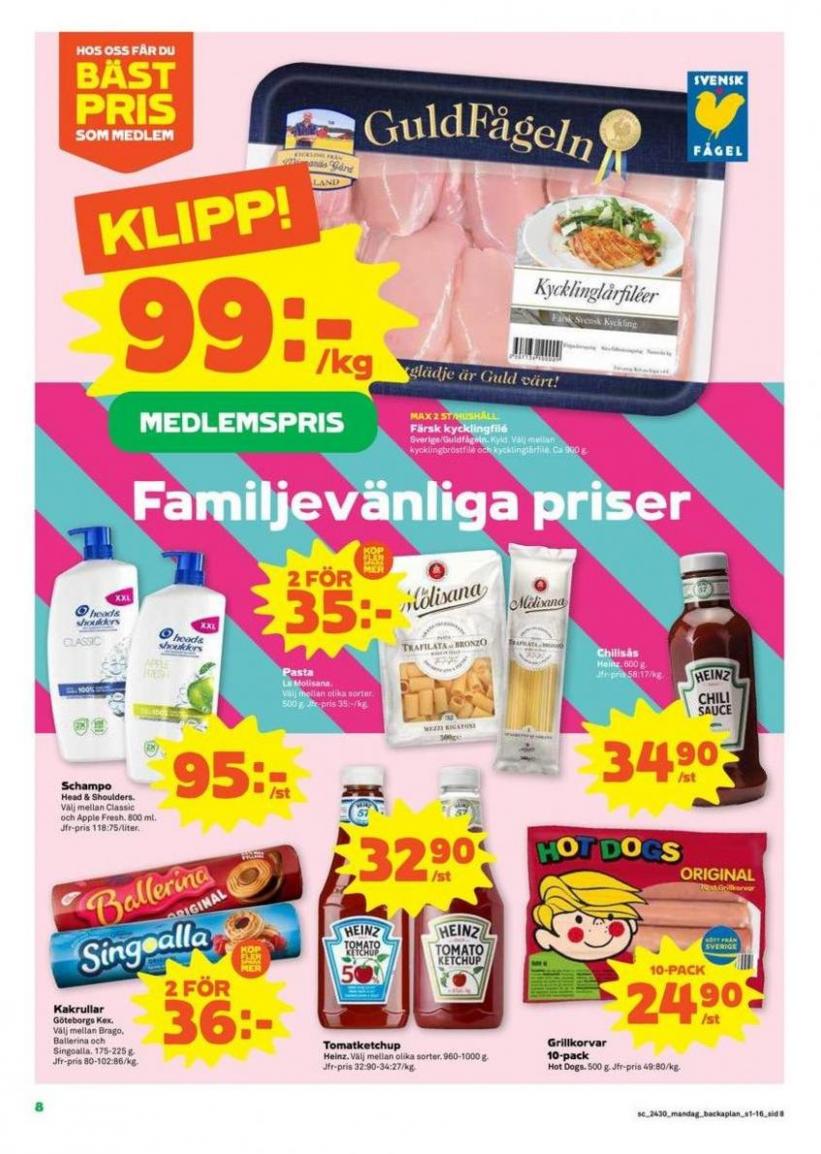 Fantastiskt erbjudande för alla kunder. Page 8