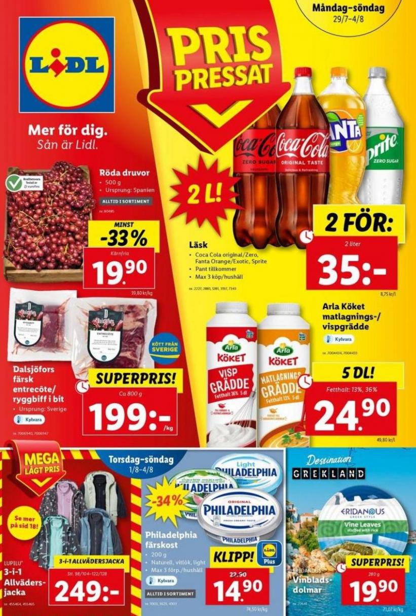 Fantastiskt erbjudande för fyndjägare. Lidl (2024-08-04-2024-08-04)