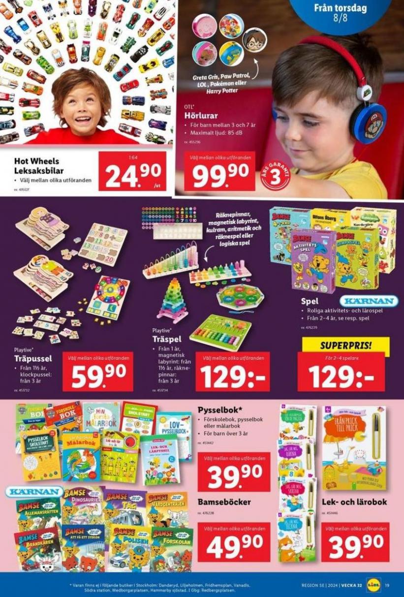 Spara nu med våra deals. Page 20