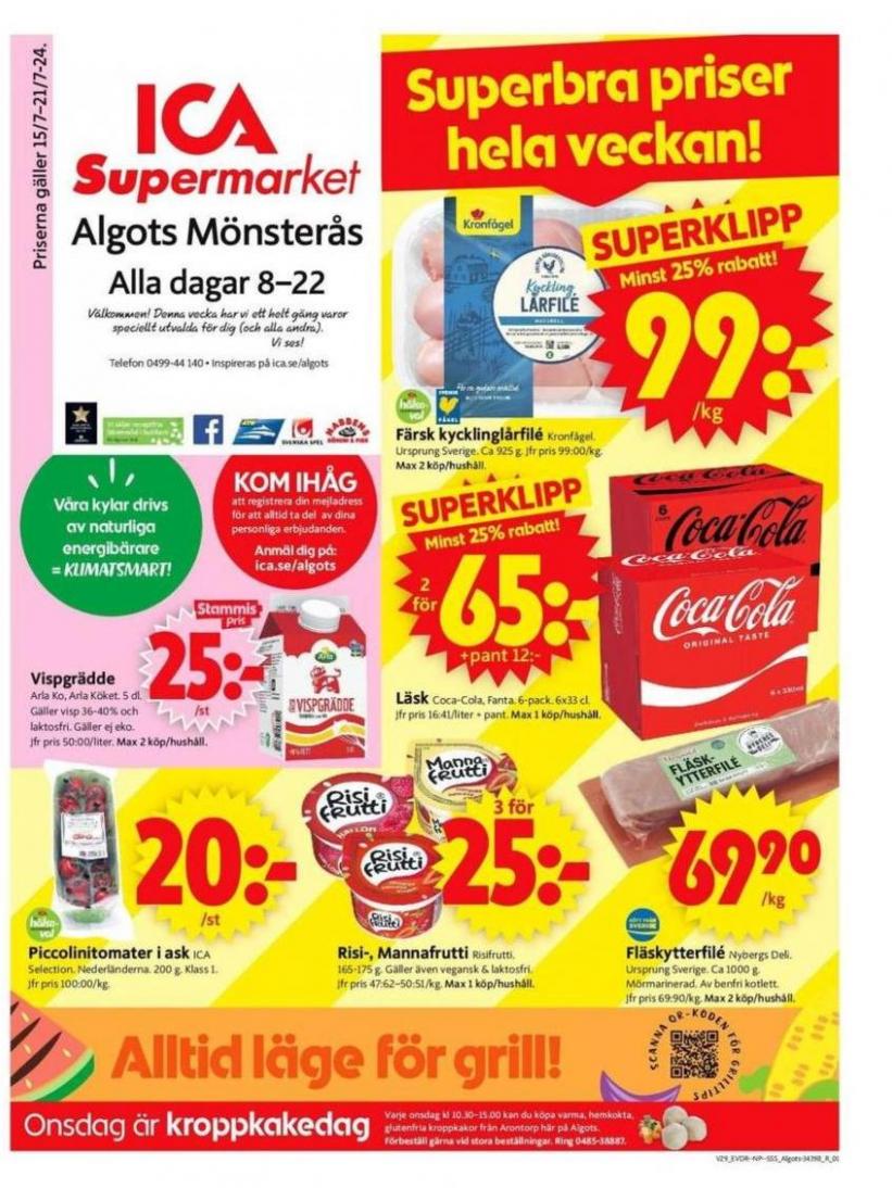 Spara nu med våra deals. ICA Supermarket (2024-07-21-2024-07-21)