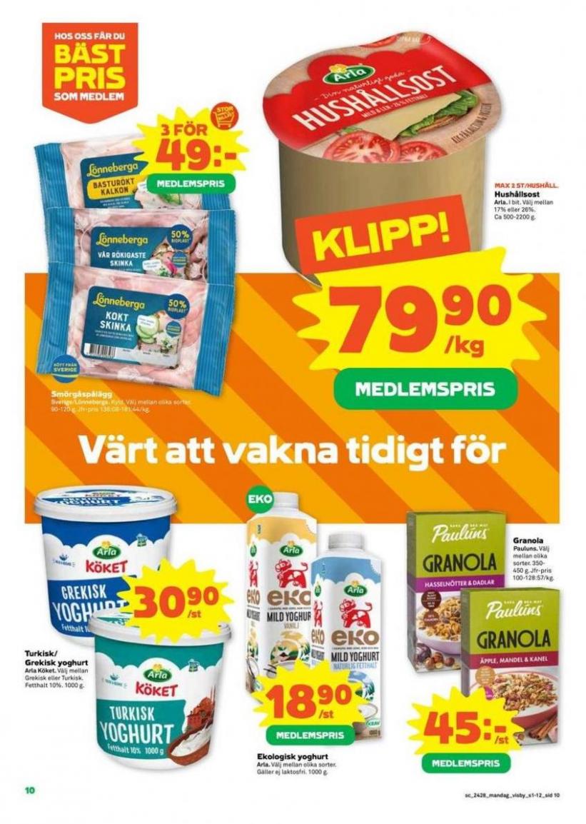 Spara nu med våra deals. Page 10