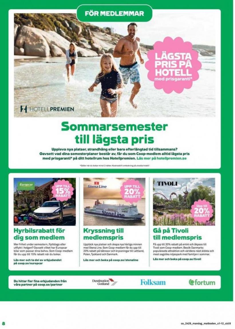 Attraktiva specialerbjudanden för alla. Page 8