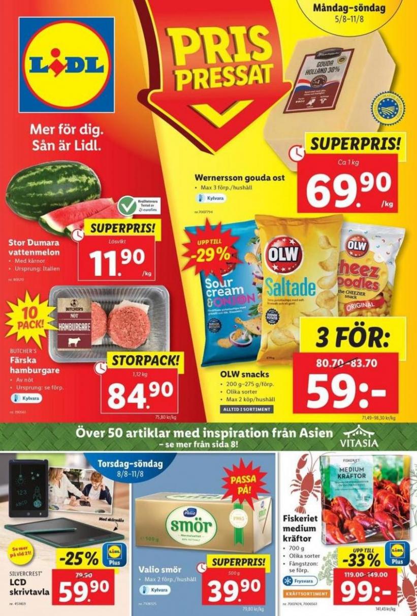 Spara nu med våra deals. Lidl (2024-08-11-2024-08-11)