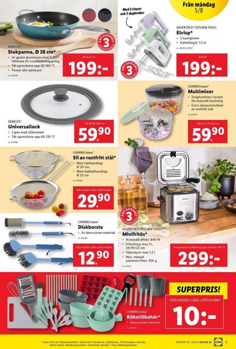 Spara nu med våra deals. Page 16