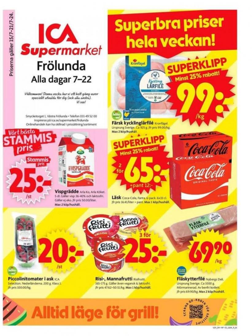 Top-deals för alla kunder. ICA Supermarket (2024-07-30-2024-07-30)