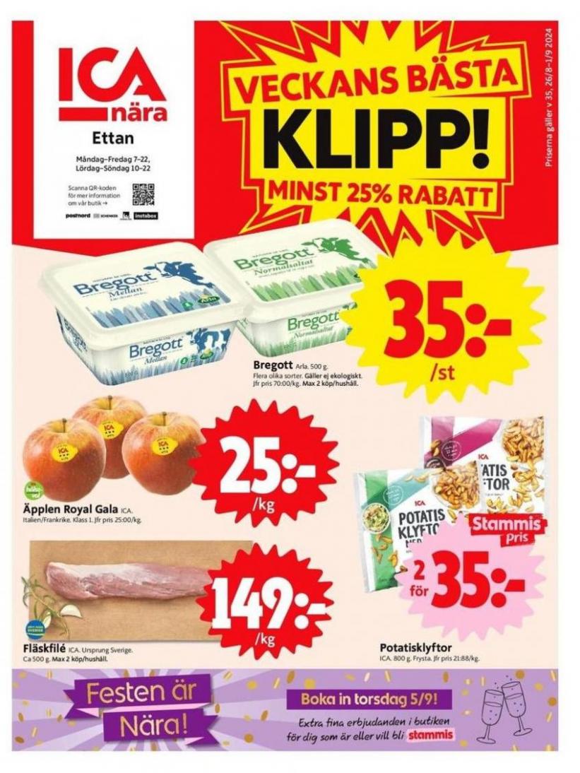 Top-deals och rabatter. ICA Nära (2024-09-10-2024-09-10)