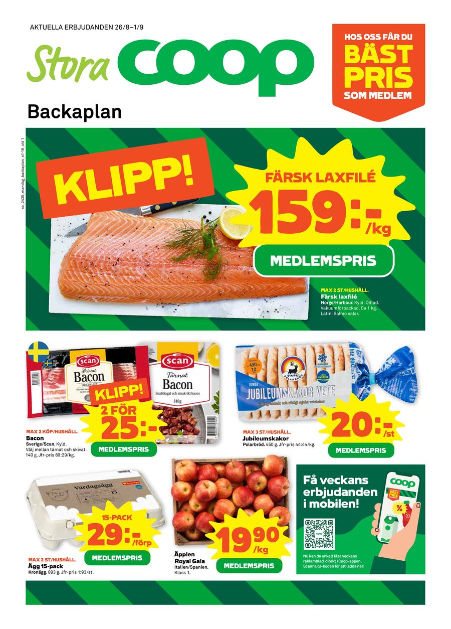 Attraktiva specialerbjudanden för alla. Stora Coop (2024-09-01-2024-09-01)