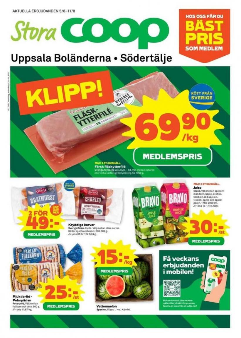 Top-deals och rabatter. Stora Coop (2024-08-11-2024-08-11)