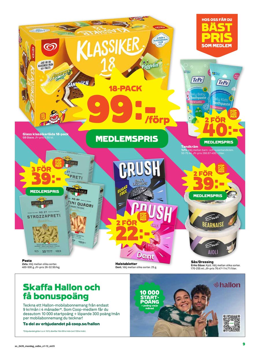 Top-deals och rabatter. Page 9