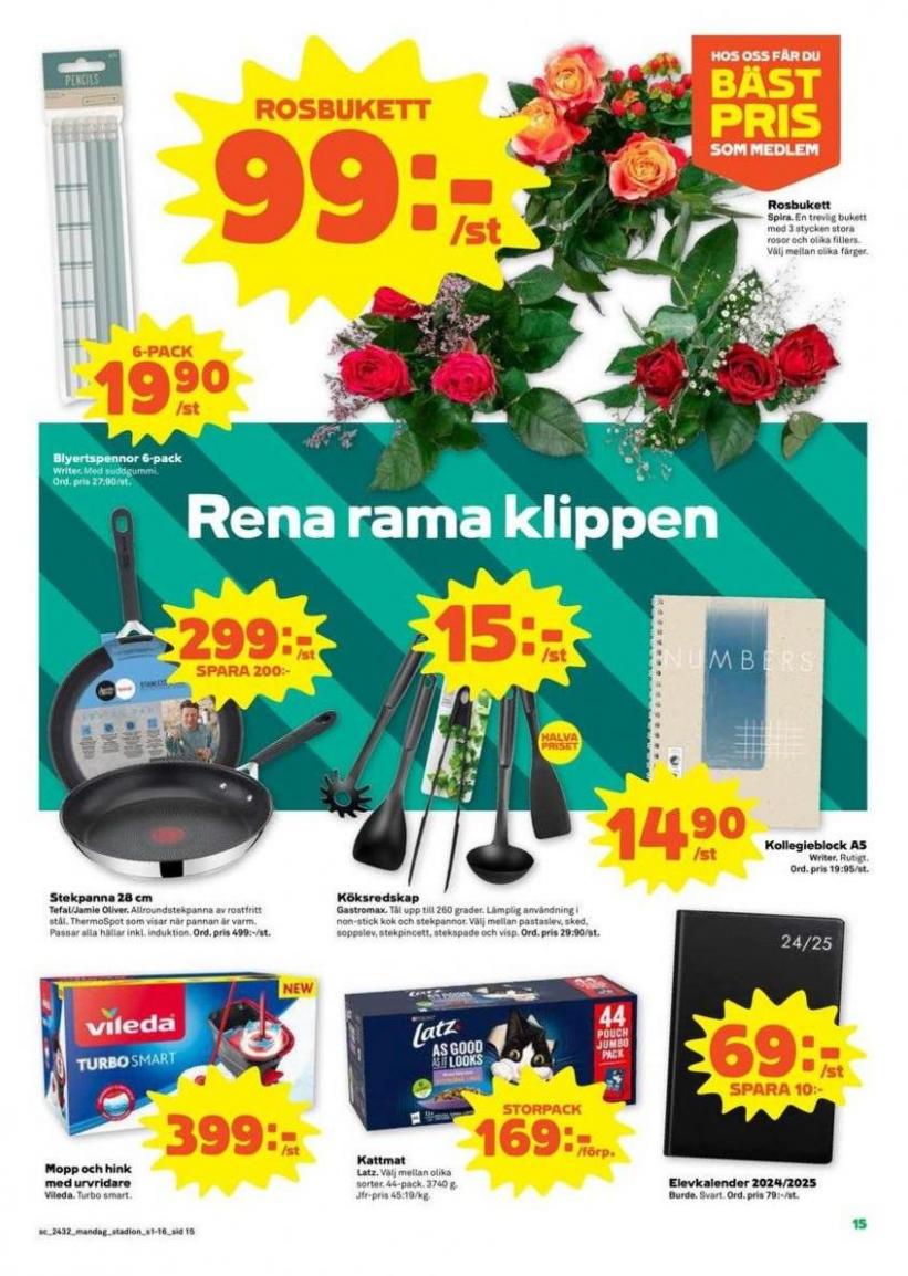 Spara nu med våra deals. Page 15