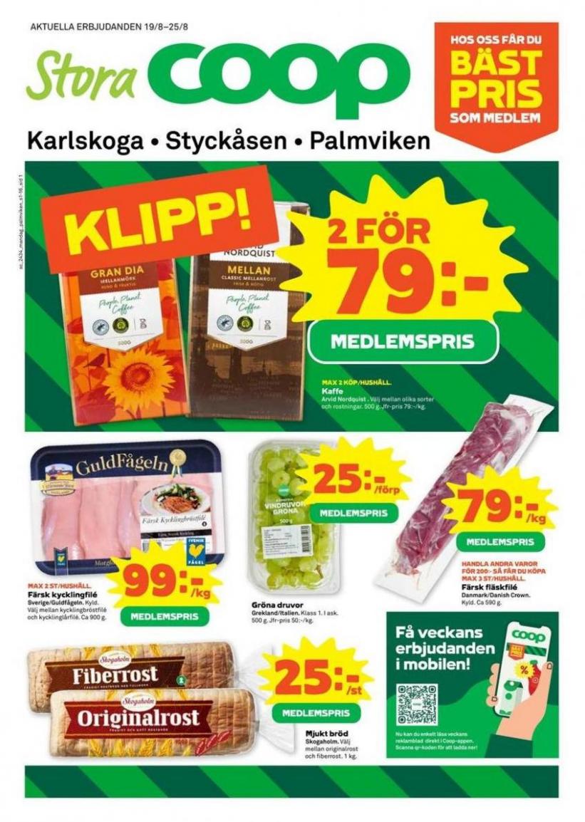 Spara nu med våra deals. Stora Coop (2024-08-25-2024-08-25)